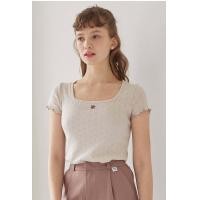 ราคา ALAND เสื้อ DEAR STALKER รุ่น LOVEE SQUARE NECK T SHIRT (14268041308)