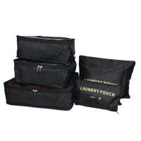 ราคา กระเป๋าจัดระเบียบ 6 ชิ้น travel storage bag กระเป๋าจัดระเบียบสำหลับเดินทาง กระเป๋าเก็บของ ถุงเก็บซิปหนา กระเป๋าจัดระเบียบใส่เสื้อผ้า (21053785710)