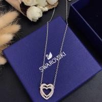ราคา สร้อยคอ Swarovski Infinity Double Heart Necklace สวารอฟสกี้ สวารอฟ ของขวัญ ของแท้ 100 พร้อมส่ง (16079065181)