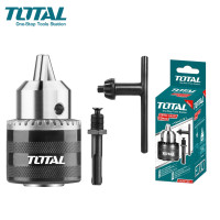 ราคา TOTAL หัวสว่านไฟฟ้า และ อแดปเตอร์ ขนาด 1 2 นิ้ว 1 5 13 mm รุ่น TAC451301 1 หัวจับดอกสว่าน (20203137597)