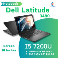 ราคา NOTEBOOK โน๊ตบุ๊ค DELL LATITUDE 3480 I5 7200U GEN 7 จอ 14 นิ้ว P13399 (21018472258)