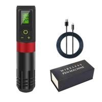 ราคา เครื่องสัก ลาย ไร้ สาย เครื่องสักไร้สาย tattoo machine แบตไร้สาย tattoo เครื่องสักไฟฟ้า เครื่องสัก ชุดปากกาสักไร้สายหมุน (21020613705)