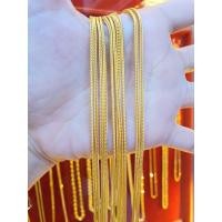 ราคา สร้อยคอทองคำแท้ หนัก 1 สลึง ลายเบนซ์ กระดูกงู มีใบรับประกันทองคำแท้ (15603185851)