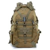 ราคา 40L กระเป๋าเป้สะพายหลังผู้ชายกระเป๋าทหารกระเป๋าเดินทางยุทธวิธี Molle Rucksack ปีนเขากลางแจ้งปีนเขาสะท้อนแสงกระเป๋าสะพายไหล่ (21170469189)