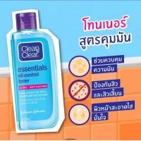 ราคา โทนเนอร์คลีนแอนด์เคลียร์ คลีนแอนด์เคลียร์ โทนเนอร์ เอสเซนเชี่ยล ออยล์ คอนโทรล 100 มล Clean Clear Essentials Oil Control Toner 100ml (20935545674)