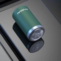 ราคา TH MIN จัดส่ง 3 ถึง 5 วัน เครื่องโกนหนวดไฟฟ้า Mens Mini Travel แบบพกพา Beard มีดล้างทำความสะอาดได้ส่ง Boyfriend Razor (18926522524)