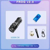 ราคา Lumintop Frog EDC ไฟฉาย10180ไฟฉาย570 Lumens 10440ไฟฉาย750 Lumens Mini Keychain Torch (15157206466)