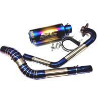 ราคา ท่อรุ้ง YAMAHA M Slaz ยามาฮ่า เอ็มสแลซ ทุกปี YAMAHA R15 ยามาฮ่า อาร์15 ปี 2014 2016ผลิตจากแสตนเลสเกรด 304 อย่างดีสวม 2 นิ้ว 51 มม ปลายท่อเอสซีสีรุ้ง (9859887777)