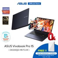 ราคา ASUS Vivobook Pro 15 D6500QE HN701W 15 6 inch gaming and creator laptop FHD IPS 144Hz AMD Ryzen 7 5800H 16GB DDR4 NVIDIA GeForce RTX 3050 Ti 512GB M 2 NVMe PCIe 3 0 SSD WiFi 6 FingerPrint (21231357480