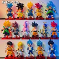 ราคา Dragon Ball Z Super Saiyan Son Goku อะนิเมะรูป Son Gohan Vegeta Broly Piccolo Majin Buu ชุด Action ตุ๊กตาของขวัญของเล่น (21164621182)