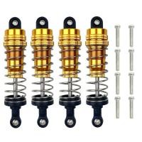 ราคา 4Pcs Metal Front and Rear Oil Shock Absorber Metal Shock Absorber Shock Absorber for MJX H16 16207 16208 16209 16210 1 16 RC Car Upgrades Parts 1 (18735592165)