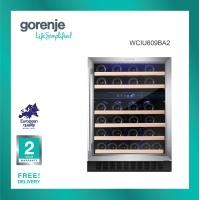 ราคา ตู้แช่ไวน์ Gorenje สามารถแยกโซนอุณหภูมิบน ล่าง เก็บขวดไวน์ได้มากถึง 46 ขวด ติดตั้งได้ทั้งตั้งพื้นและใต้เคาเตอร์ Wine storage 4 9Q DualZone WCIU609BA2 (18722702538)