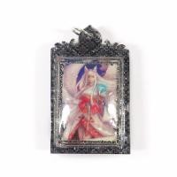 ราคา พญาจิ้งจอก 9 หาง ครูบาไพวัลย์ บ้านไร่โคกสูง โคราช แช่น้ำมันจันทร์ หลังฝังของขลังเมตตาเสน่ห์ เลี่ยมกรอบพลาสติกกันน้ำ (10257870419)