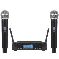 ราคา SHURE UR24D เทรนด์ใหม่ ไมโครโฟนลอยไมโครโฟนคู่ไมโครโฟนไร้สายรับระยะทางไกล UR24D ป้องกันการหอน ตัวข้าวสาลีโลหะกระบะที่ดี (21355468058)