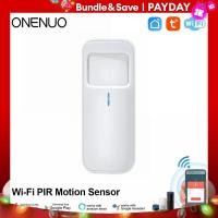 ราคา Onenuotuya ไวไฟ PIR ตรวจจับการเคลื่อนไหว WiFi เซ็นเซอร์ตรวจจับการเคลื่อนไหวไร้สายเซ็นเซอร์อินฟราเรดสำหรับชีวิตมนุษย์ระบบความปลอดภัยในบ้านไร้สาย (21171335109)