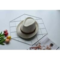 ราคา หมวกสานทรงปานามา คาดลายหลากสี พร้อมส่ง B031 (17771709850)