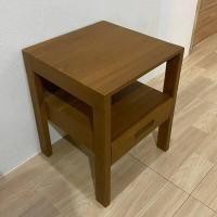 ราคา CProduct โต๊ะหัวเตียงไม้สัก 40x40สูง50ซม โต๊ะข้างเตียงมินิมอล ตู้โมเดิร์น ตู้ข้างเตียงไม้สัก มีลิ้นชัก โต๊ะกาแฟมินิมอล สีไม้สักเก่า CPRO 294 (20690610800)