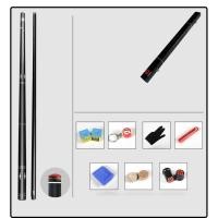 ราคา 10 8MM11 8MM13MM ไม้คิวบิลเลียดแบบหักด้ามเทคโนโลยีสีดำใหม่2021ลูกแบบอเมริกันแปดลูกเก้าลูก (19859125793)