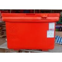 ราคา ถังน้ำแข็ง80ลิตร ตราฉลาม ถูกสุดในแอพ อย่างหนาเกรดเอ ถังแช่ของอเนกประสงค์ ถังแช่เย็นพลาสติกอเนกประสงค์ ถังน้ำแข็งพลาสติกแช่ของ (2585094059)