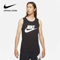 ราคา Nike Mens Sportswear Tank Black เสื้อกล้ามผู้ชาย Nike Sportswear สีดำ (10935400202)