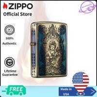 ราคา Zippo Budda Design Pocket Lighter Zippo ZBT 3 105A Limited Editionการออกแบบ Budda ไฟแช็กไม่มีเชื้อเพลิงภายใน (12180165768)