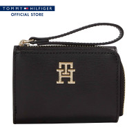 ราคา Tommy Hilfiger กระเป๋าสตางค์ผู้หญิง รุ่น AW0AW16057 BDS สีดำ (21274466174)