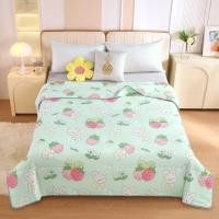 ราคา รุ่นใหม่ขายดีที่สุด ผ้าห่มใยไหม ลายการ์ตูน ผ้าห่มลายสวย ผ้าห่มใยไหมเย็น ขนาด 8 ฟุต 200 230cm (20904975104)