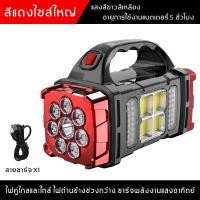 ราคา ไฟฉาย ไฟฉายแรงสูง LED ชาร์จพลังงานแสงอาทิตย์ หัว ไฟฉายแรงสูง แท้ ไฟฉายสว่างมากๆ ไฟฉายแบบชาร์จ (20863285308)
