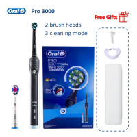 ราคา Free Gifts Oral B Electric Rechargeable Toothbrush Vitality D12 Pro 600 700 2000 3000 4000 5000 9000 CrossAction Precision Clean (9212424882)