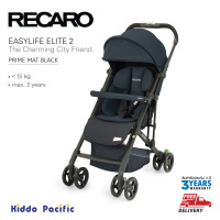 ราคา Recaro Easylife Elite2 Prime Silent Grey รถเข็นเด็ก เน้นระบายอากาศได้ดี ล้อมีระบบโช๊คอัฟที่ช่วยลดแรงสั่งสะเทือน (16113168151)