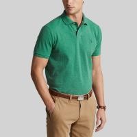 ราคา Ralph พร้อมสต็อกผ้าฝ้าย Lauren Polo Men เสื้อโปโลสีเพรียวเสื้อ Casual เสื้อยืดผู้ชายเสื้อแฟชั่นผู้ชายสั้น แขนสั้นลำลองขายร้อน (19842761078)