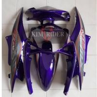 ราคา ชุดสี เฟรม มีโอ 115 i mio 115i ตาเดียว ปี 2006 2007 ครบชุด 5 ชิ้น สีม่วงแก้วลายMX (4344916707)