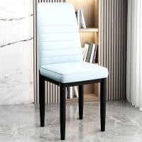 ราคา AIBG สไตล์นอร์ดิก เบาะหนัง ขาเหล็ก เก้าอี้มีพนักพิง เก้าอี้เบาะหนัง ห้องอาหาร โรงแรม เก้าอี้รับประทานอาหารที่เรียบง่ายสมัยใหม่ (20861597006)