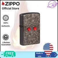 ราคา Zippo Crystal Skull Design Armor Windproof Pocket Lighter Zippo 49300 Lighter without Fuel Inside การออกแบบกะโหลกศีรษะคริสตัล ไฟแช็กไม่มีเชื้อเพลิงภายใน (17420033398)