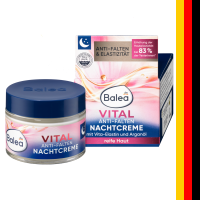 ราคา Balea Night Cream VITAL ต่อต้านริ้วรอย 50 มล ครีมทากลางคืน ต่อต้านริ้วรอย (10228160777)