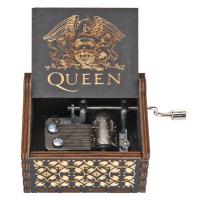 ราคา แบรนด์ใหม่ โบฮีเมียน Rhapsody QueenVintage ประณีตไม้ Hand Cranked Music Box โบราณแกะสลักงานฝีมือตกแต่งบ้านเครื่องประดับเด็กวันเกิด Gift (16846991324)