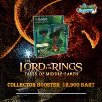 ราคา Magic The Gathering The Lord of The Rings Tales of Middle Earth Collector Booster Box 12 Packs 1 Box Topper Card (18934635861)