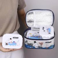 ราคา Super Lock กล่องถนอมอาหารพร้อมกระเป๋า ลายลิขสิทธิ์แท้มูมิน Moomin รุ่น 6115 AAA รวม 6 ชิ้น 3 กล่อง บริการเก็บเงินปลายทาง (15970400640)