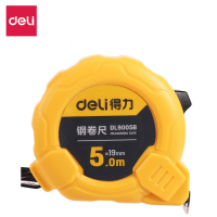 ราคา Deli ตลับเมตร ตลับเมตรพกพา ตลับเมตรหุ้มยาง ตลับเมตรโททอล ความยาว 3 เมตร 5 เมตร มีที่หนีบเข็มขัด พกพาสะดวก (18042833367)