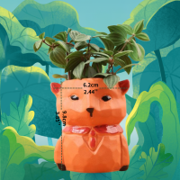 ราคา กระถางต้นไม้ลายสัตว์น่ารัก เหมาะสำหรับปลูกพืชอวบน้ำ กระถางต้นไม้เซรามิก (21091714020)