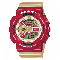 ราคา นาฬิกาข้อมือ จี SHOCK รุ่น GA 110HR 1A Red and black ไม่มีกล่อง มีแยกขาย (20800446748)