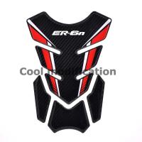 ราคา เคสแผ่นกันรอยถังน้ำมันมอเตอร์ไซค์สติกเกอร์ติดถังคาร์บอนดูทั้งหมด ER6N สำหรับ Kawasaki ER 6N 3D (12358313258)