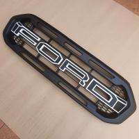 ราคา กระจังหน้า ford ranger ดำด้านโลโก้ดำขอบขาว ฟอร์ดเรนเจอร์ ใส่ปี 2018 2021 (19696040505)