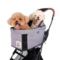 ราคา ibiyaya รถเข็นสุนัข Travois Tri fold จุ15กก ดึงออกเป็นคาร์ซีทได้ dog stroller small breed รถเข็นสัตว์เลี้ยง FS2011 รถเข็นหมา (11653565682)
