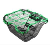 ราคา ตาข่ายคลุมตะกร้าหน้ารถมอเตอร์ไซค์ อย่างดี 6ตะขอ ตาข่ายคลุมหมวกกันน็อค สายรัดตาข่ายตะกร้ามอเตอร์ไซค์ ตาข่ายรัดของ (17487520342)