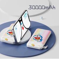 ราคา DY2 Power Bank ลายการ์ตูน แบตสำรอง มาพร้อมสาย 4 เส้นในตัวใช้สะดวกชาร์จรวดเร็วทันใจ ลายน่ารัก (21096406436)