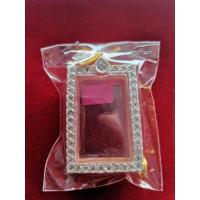 ราคา กรอบทองสูตรฝังเพชร cz ทรงสมเด็จ 9 (17796122822)