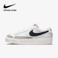 ราคา Nike Womens Blazer Low Platform Shoes White ไนกี้ รองเท้าผู้หญิง Blazer Low Platform สีขาว (13676521088)