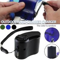 ราคา UnVug มือหมุน USB ไฟฟ้าฉุกเฉินที่ชาร์จแบตเตอรี่โทรศัพท์เครื่องกำเนิดไฟฟ้าแบบ DIY ด้วยตนเอง (20800498263)