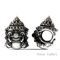 ราคา Navar Gallery ชาร์มเทพราหู เนื้อเงินแท้ 92 5 Rahu Charm Silver 92 5 (8129036323)